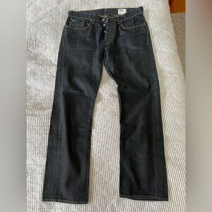 G-star men’s straight jeans dark blue, 34